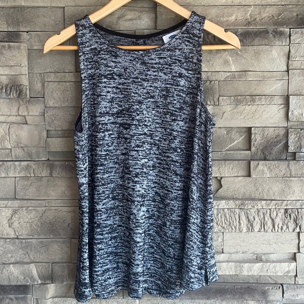 🖤OLD Navy Tank top ,  black / white , size Medium
